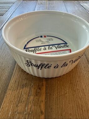 Soufflé à la Vanille Ceramic Baking Dish